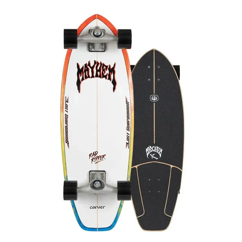 Carver …Lost Rad Ripper 31″ CX Surfskate Complete