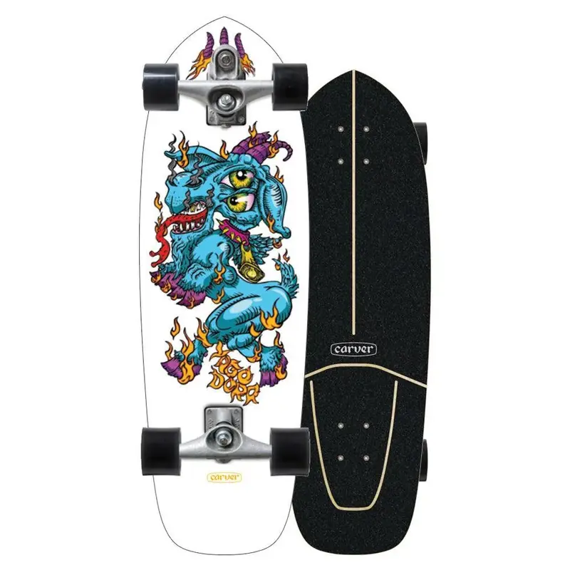 Carver Yago Dora Fire Goat 30.75″ C7 Surfskate Complete