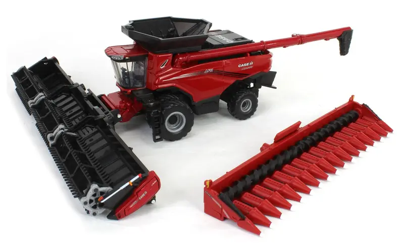 Case-IH Axial Flow AF11 Combine – 1:64 Scale with Dual Header Options
