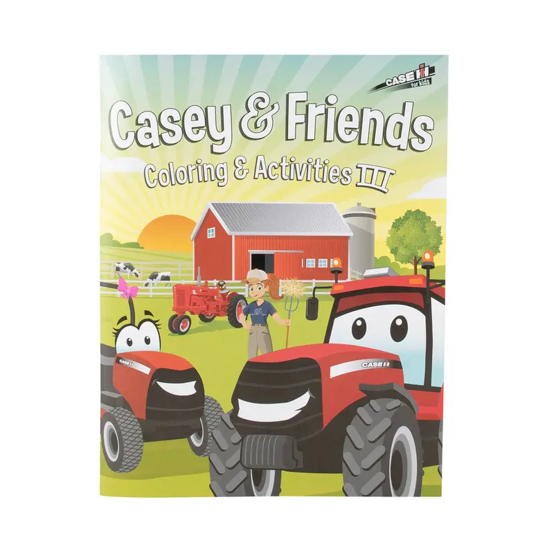 Casey & Friends Coloring and Activity Book – Volume III #44343