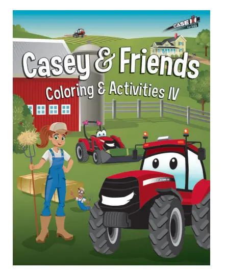 Casey & Friends Coloring and Activity Book – Volume IV #44522