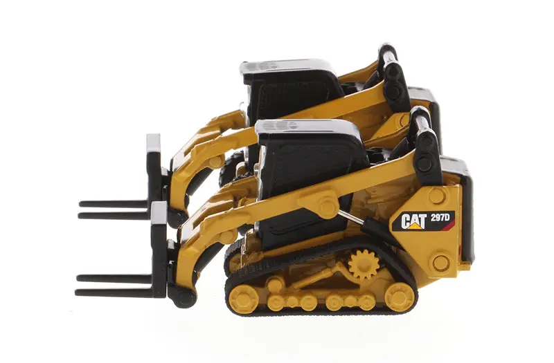 Cat 272D2 Skid Steer & 297D2 Compact Track Loader – Dual 1:64 Construction Vehicles #85693