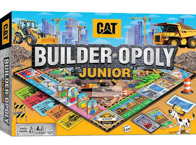 CAT Builder-Opoly Junior Board Game – #41900