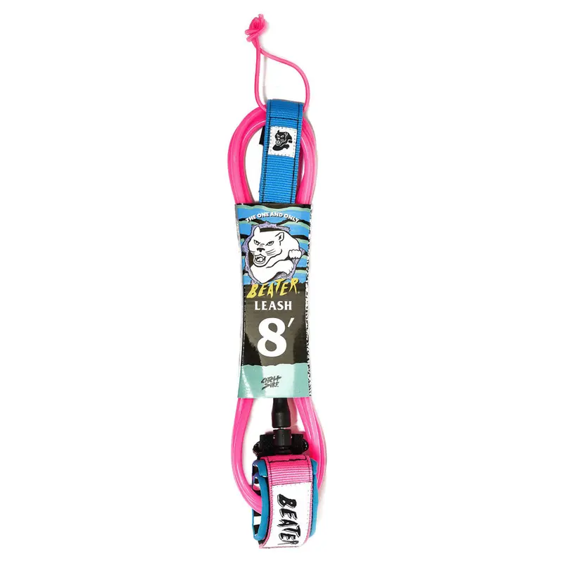 Catch Surf Beater 8-Foot Surfboard Leash – Pink & Blue