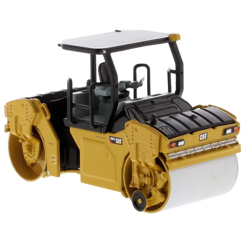 Caterpillar CB-13 Tandem Vibratory Roller with ROPS – 1:64 Scale Safety-Enhanced Roller