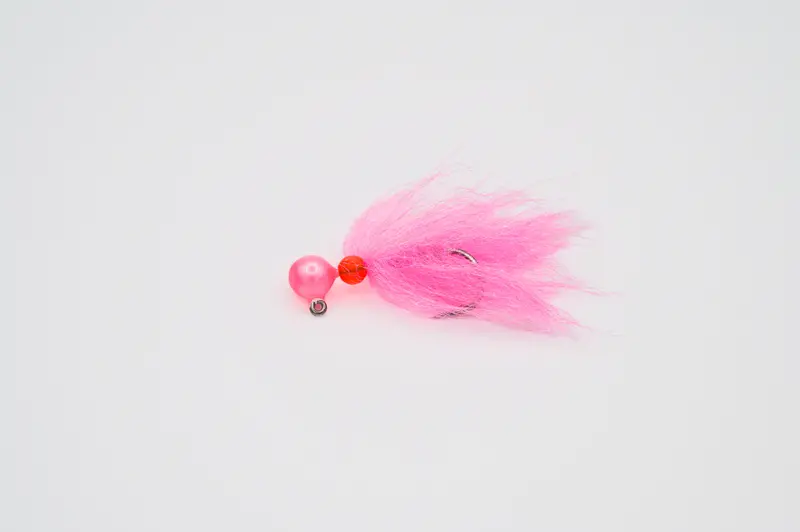 Chrome Dream Sink-It Jig – Pink Pearl Shrimp