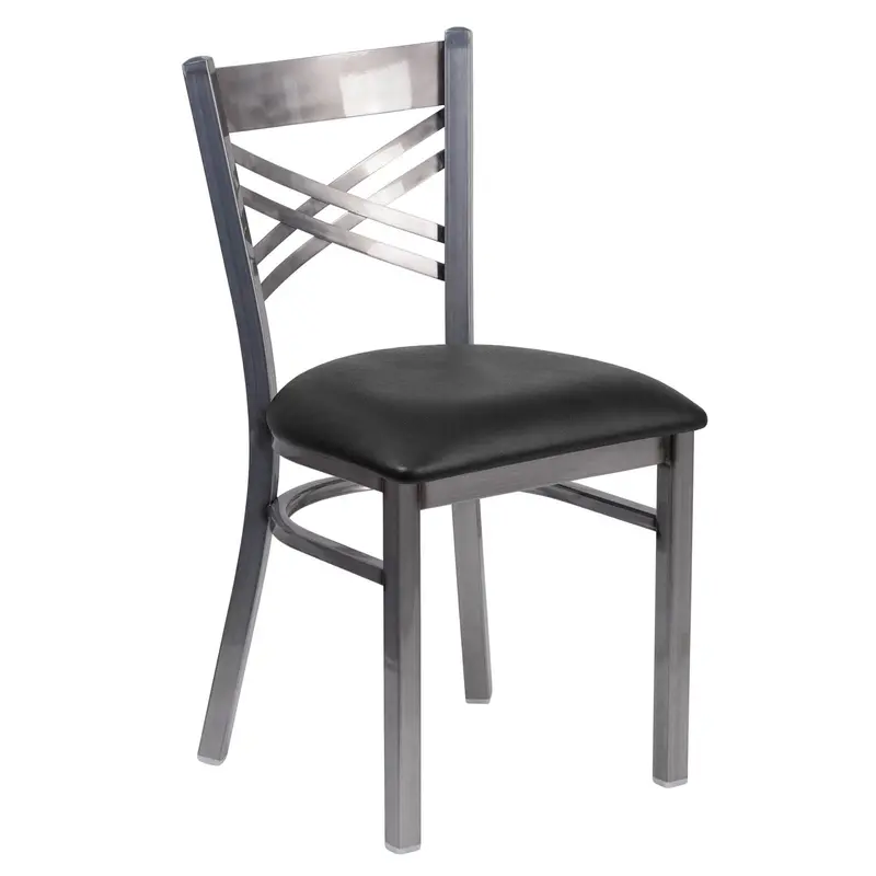 Clear Roma Acrylic Side Chair – Sleek Transparent Design