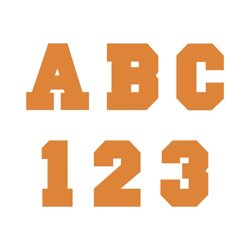 Collegiate Alphabet Die Cut – 6 Inch