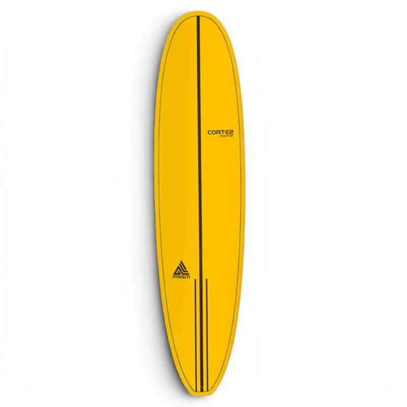 Cortez Fugitive Mini Mal 8’0″ Orange Surfboard – Beginner-Friendly Foam Longboard