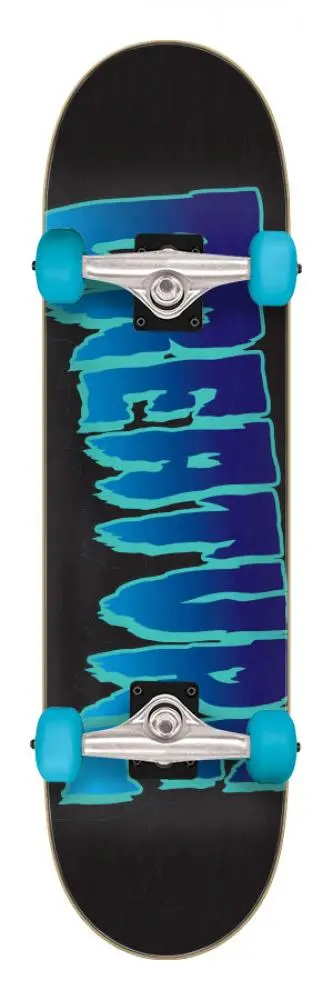 Creature Logo Micro Complete Skateboard – 28.25″ Blue & Black