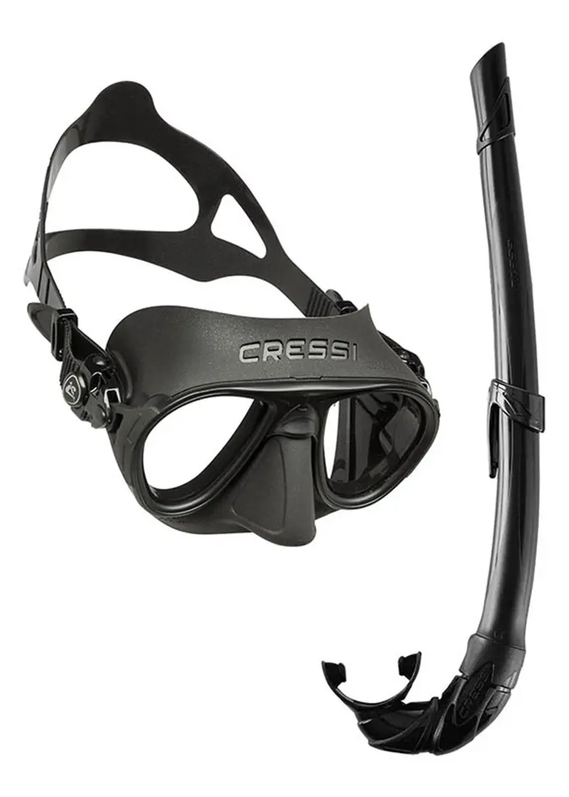 Cressi Calibro-Corsica Premium Mask and Snorkel Combo