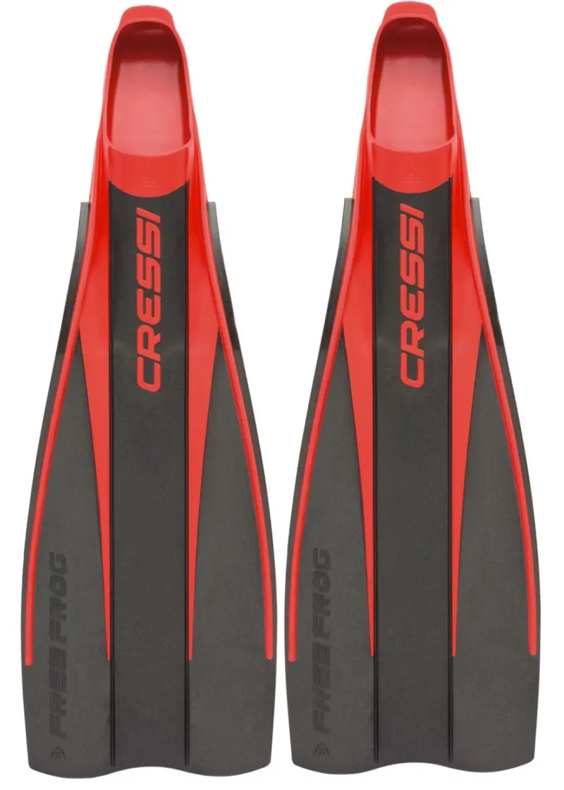 Cressi Free Frog Open-Heel Freediving Fins