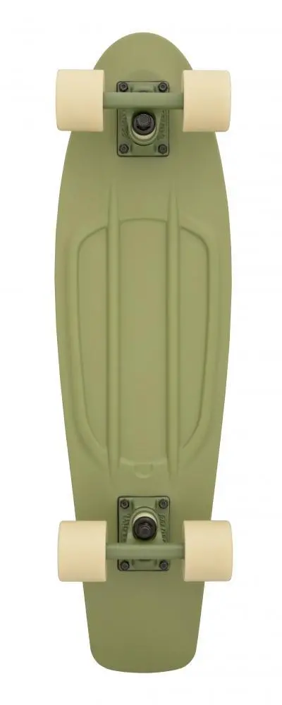 D Street Army Green Cruiser Skateboard – 27-Inch PP Deck