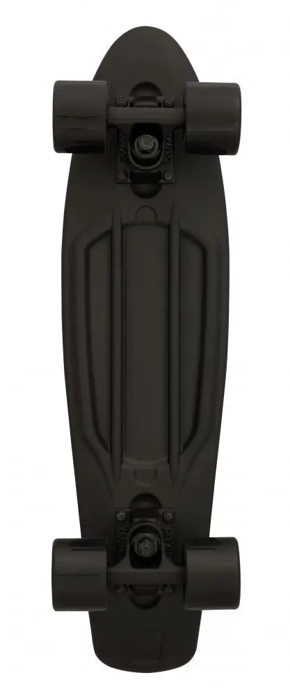 D Street Cruiser Triple Black Skateboard – 23″ PP Deck