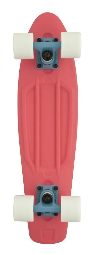 D Street Soft Pink Cruiser Skateboard – 23-Inch PP Deck