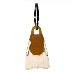 DaFin Amber Resin Keychain – Handcrafted MC Design