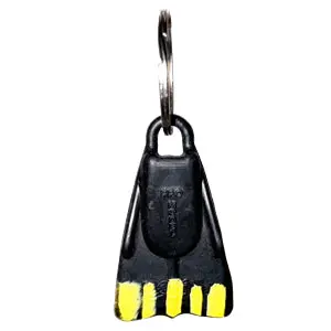 DaFin BK Black Gold Keychain Charm