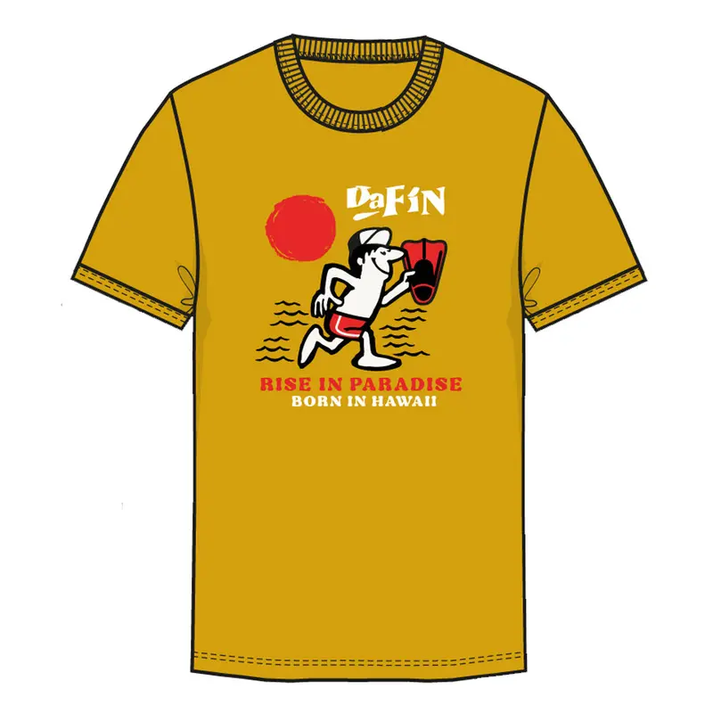 DaFin Da Ben Mustard Graphic T-Shirt
