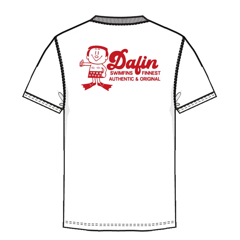 DaFin Da Titou White Graphic T-Shirt