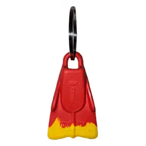 DaFin Red and Yellow Keychain Accessory