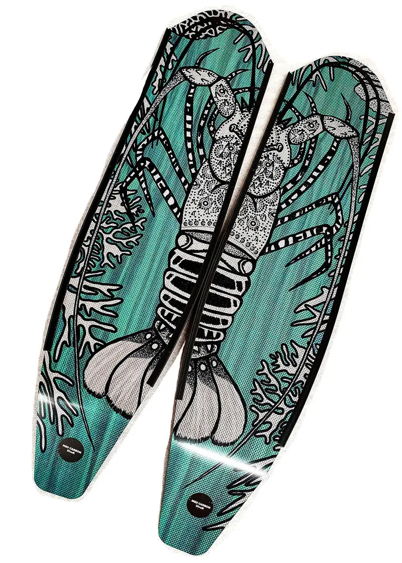 DiveR Composite Ghost Crayfish Spearfishing Fins