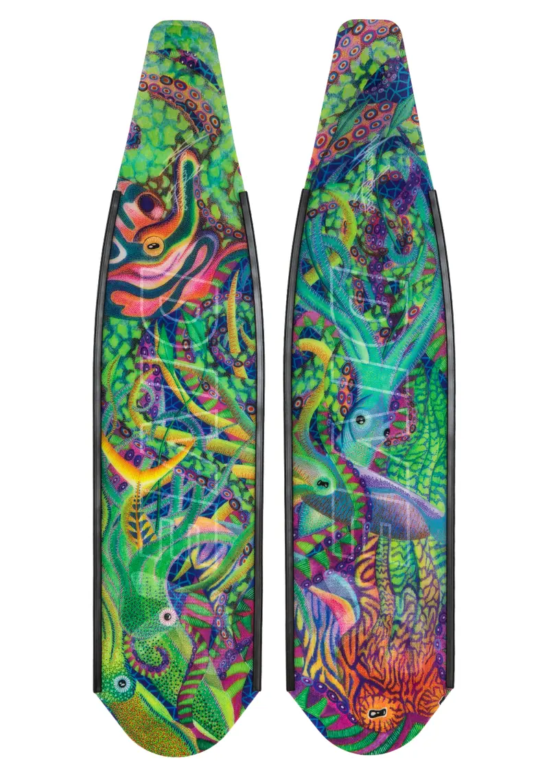 DiveR Composite Speargun Blades – Cephalopod Inspired