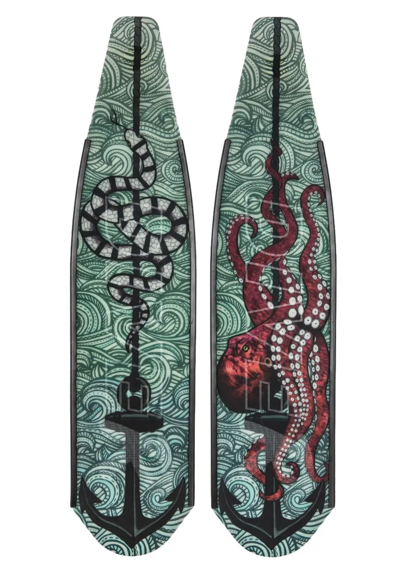 DiveR Composite Speargun Blades – Nautical Anchors Theme