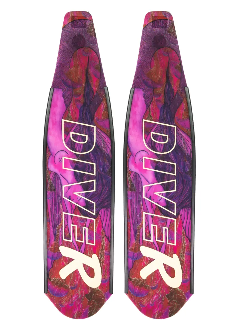 DiveR Mermaid Composite Spearfishing Fin Blades