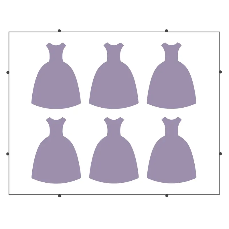 Elegant Dress-Shaped Seal by Pinnovation