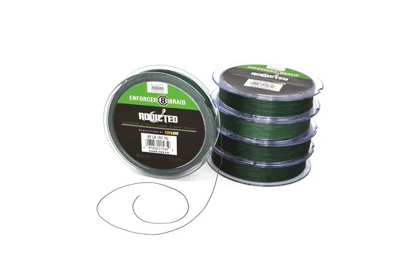 Enforcer Dark Green Fluorocarbon Line – 150-Yard Spool