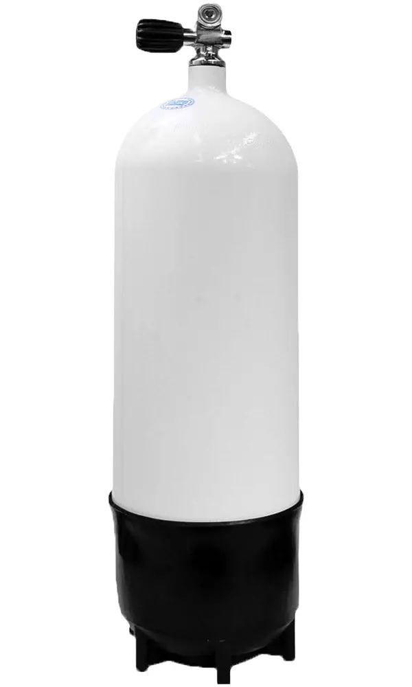 Faber 15-Liter 232-Bar Aluminum Scuba Tank with Boot and Valve