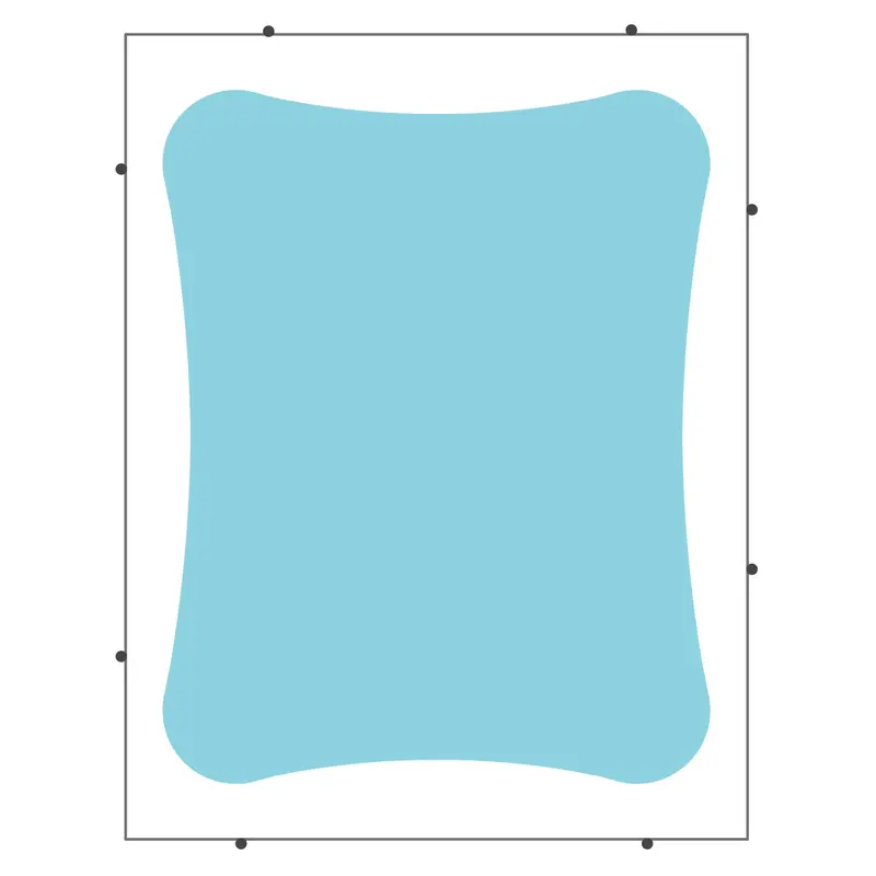 Fan-Shaped Craft Die – Size #3 – Pinnovation
