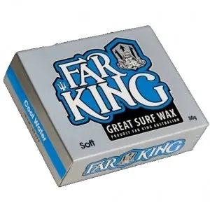 Far King Cool-Weather Soft Surf Wax – Tropical-to-Cool Water Formula