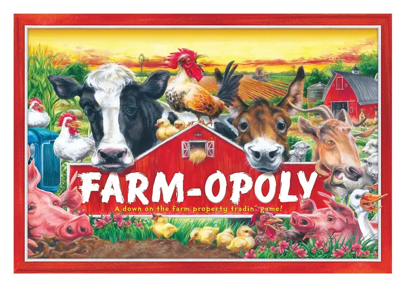 Farm-Opoly: Agricultural Strategy Board Game