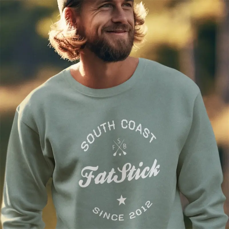 FatStick ‘South Coast’ Fleece Sweatshirt