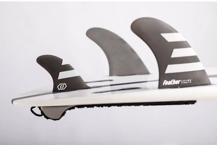 Feather Fin Twin + Single Hollow Core Fins – FCS2 Compatible