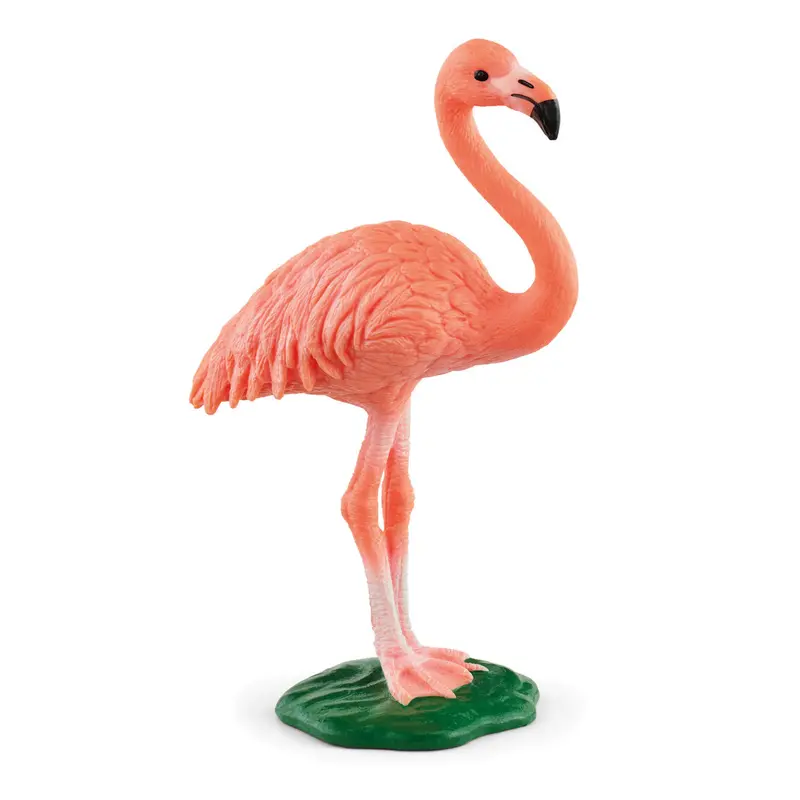 Flamingo Animal Sculpture – Elegant Standing Bird Collectible