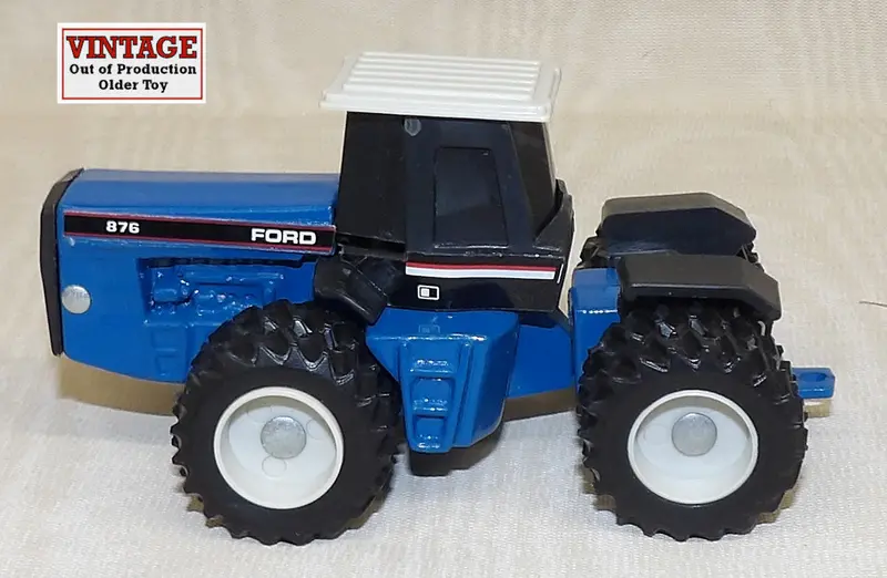 Ford 876 4WD Tractor (1:64) – Dual Rear Tires, No Original Packaging, Sold As-Is