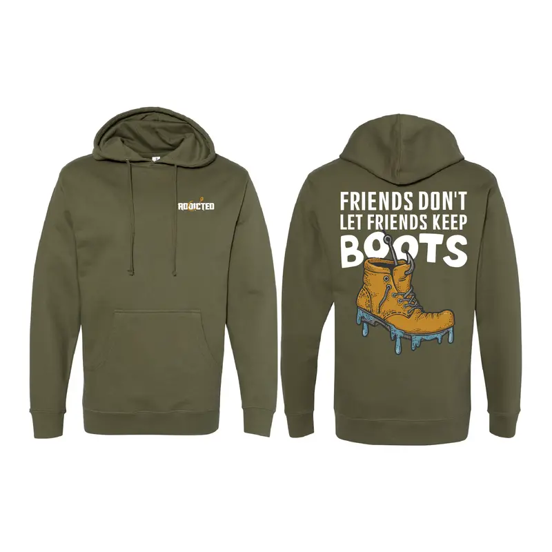 Friends Don’t Let Friends Fish Solo Hoodie