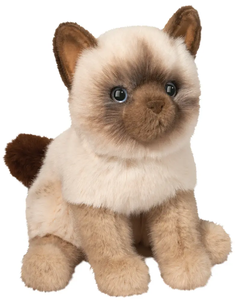 Fu Siamese Cat Plush – Elegant Breed-Inspired Stuffed Toy