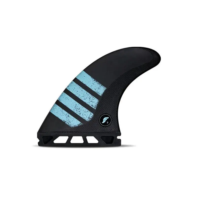 Futures F8 Alpha Thruster Fin Set – Large, Deep Blue