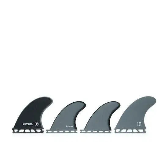 Futures Pyzel Padillac Quad Fin Set – High-Performance Surf Fins