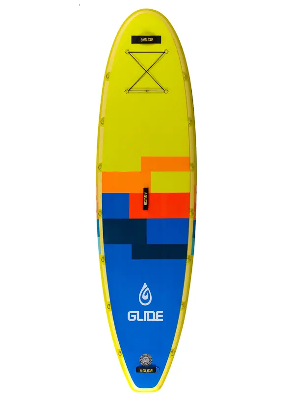 Glide O2 Retro 3.0 Inflatable Stand-Up Paddleboard – 10’6″ Yellow