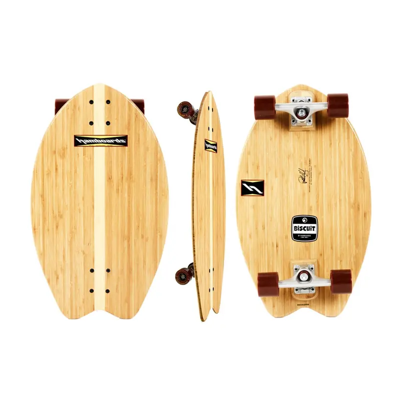 Hamboards 24″ Biscuit Longboard – Bamboo Construction