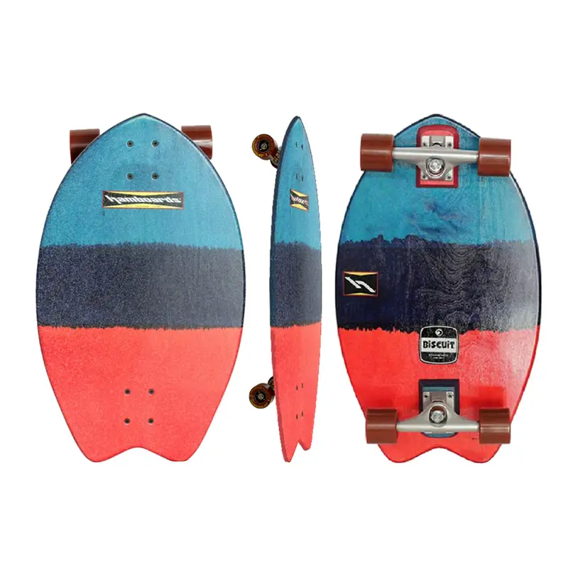 Hamboards 24″ Biscuit Longboard – Bomb Pop Colorway