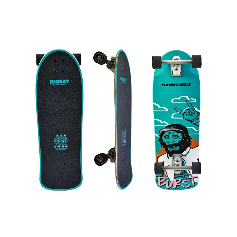Hamboards 32″ Burst Squatch Longboard