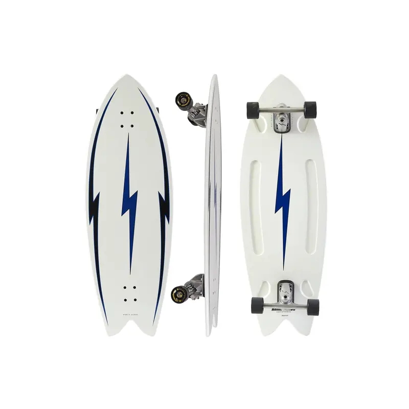 Hamboards 43″ Pescadito Longboard – North Shore White