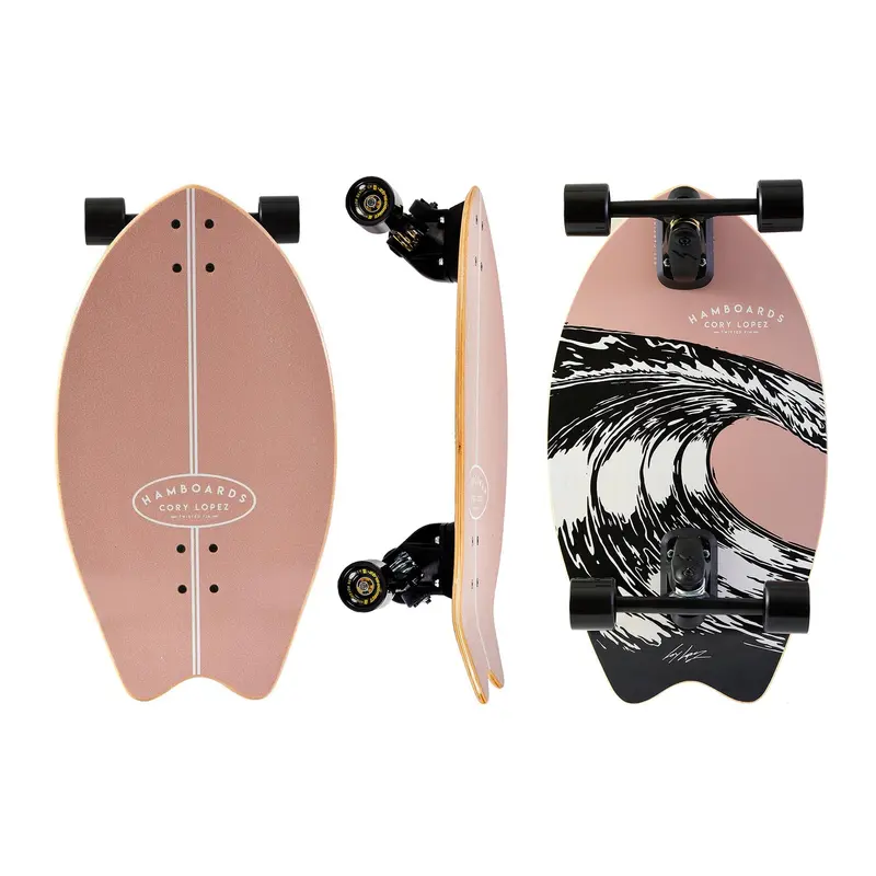 Hamboards The Corey Lopez Twisted Fin 26-Inch – Pastel Colorway