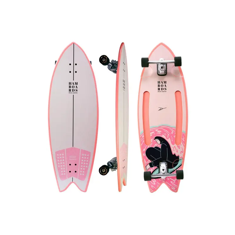 Hamboards The Pescadito 43-Inch Board – Tunnel Art Design