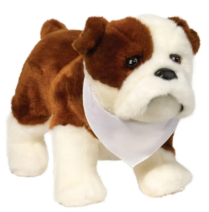 Hardy Bulldog Cuddly Plush Stuffed Animal